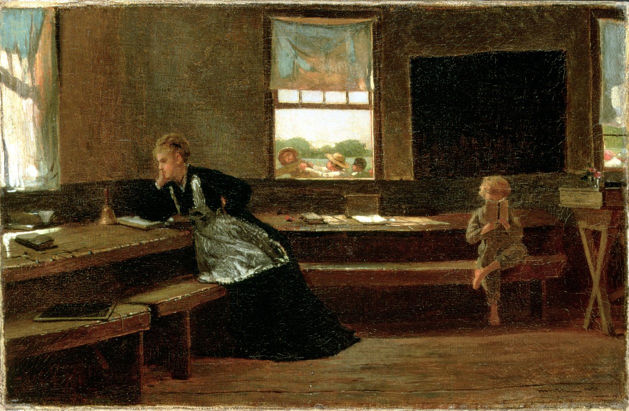 Middagsferien, 1873 av Winslow Homer