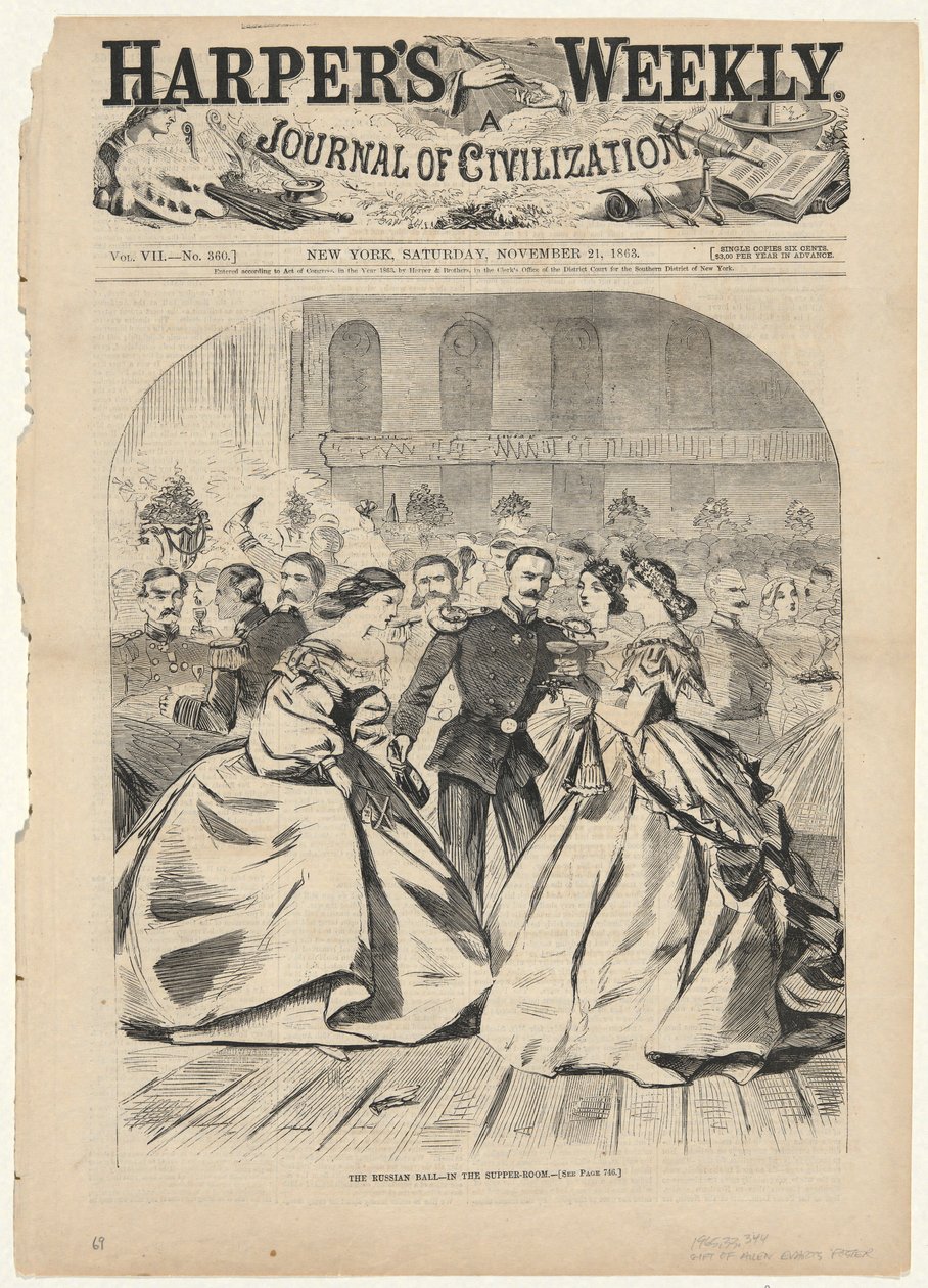 Det russiske ballet av Winslow Homer