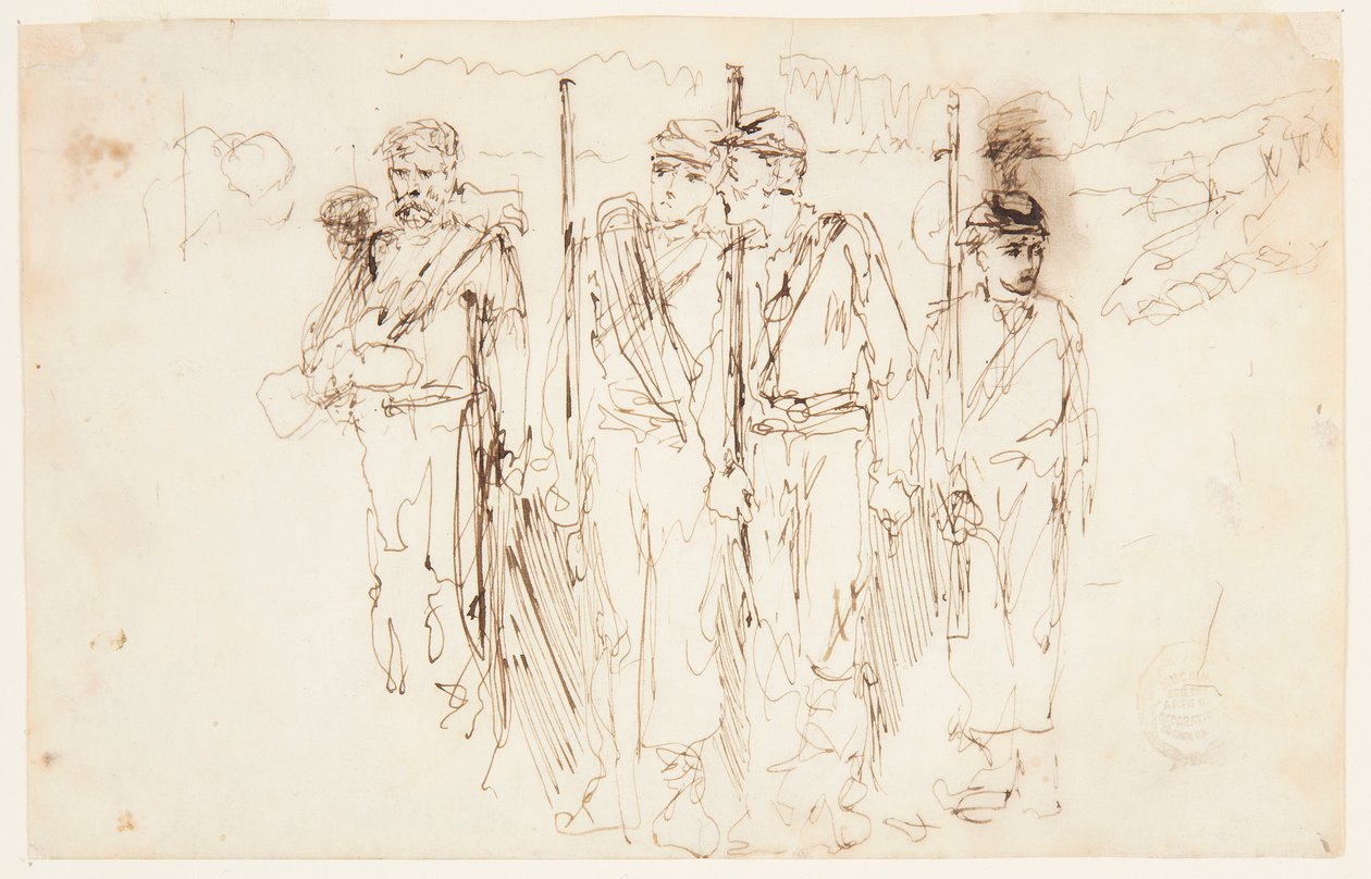 De vandrende sårede av Winslow Homer