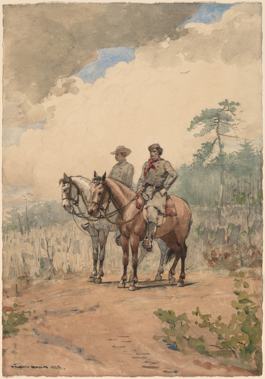 To speidere, 1887. av Winslow Homer