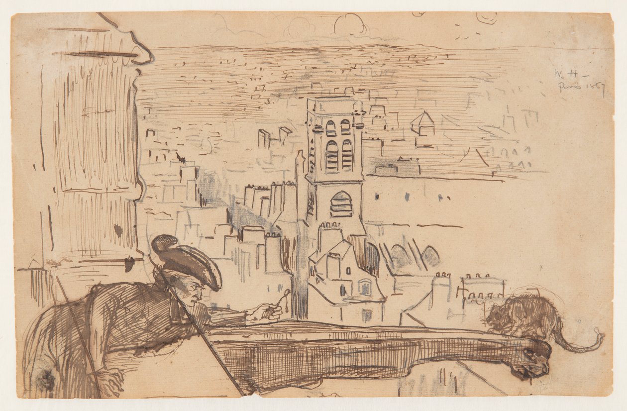 Utsikt over Paris av Winslow Homer