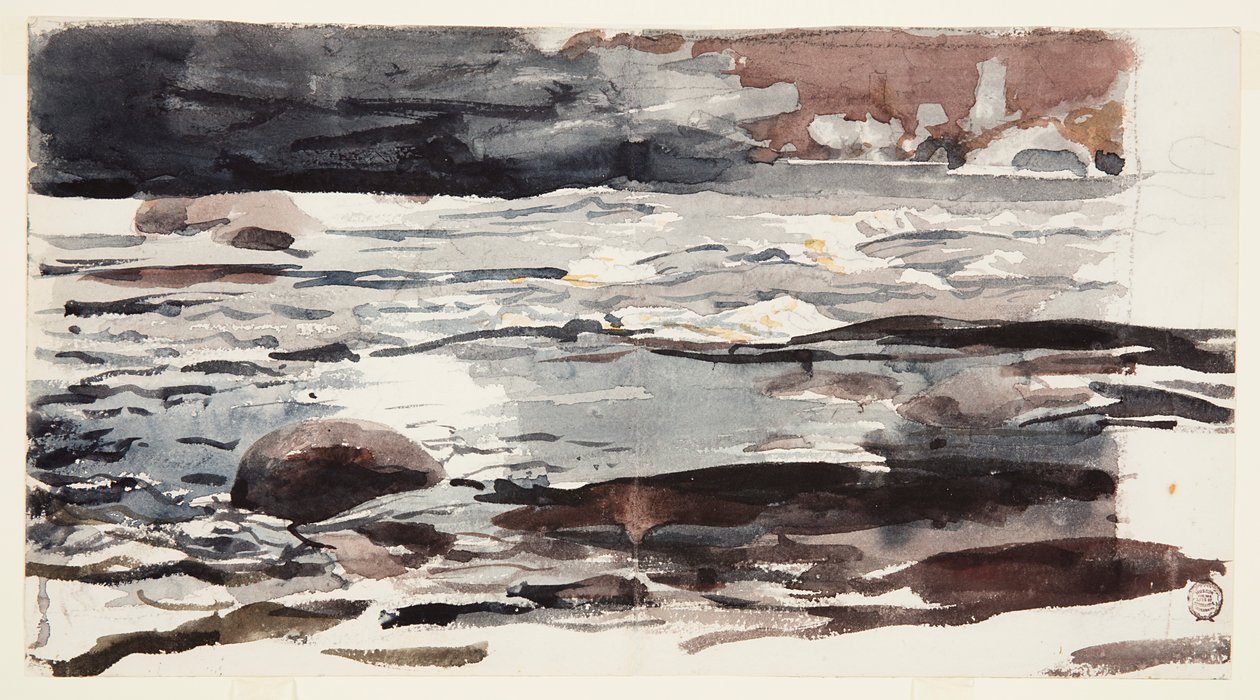 Woodland Stream av Winslow Homer