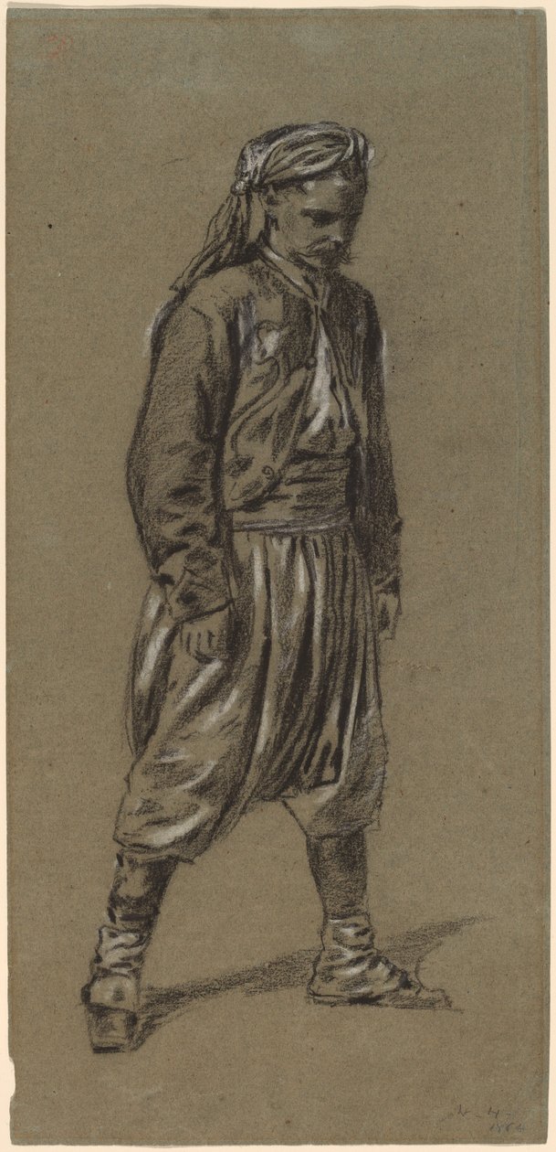 Zouave, 1864. av Winslow Homer