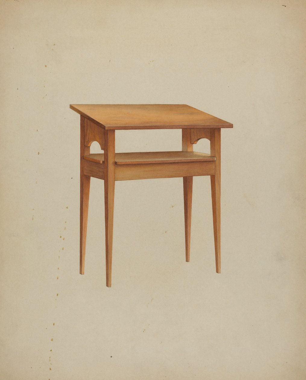 Shaker spisebord, ca. 1937. av Winslow Rich