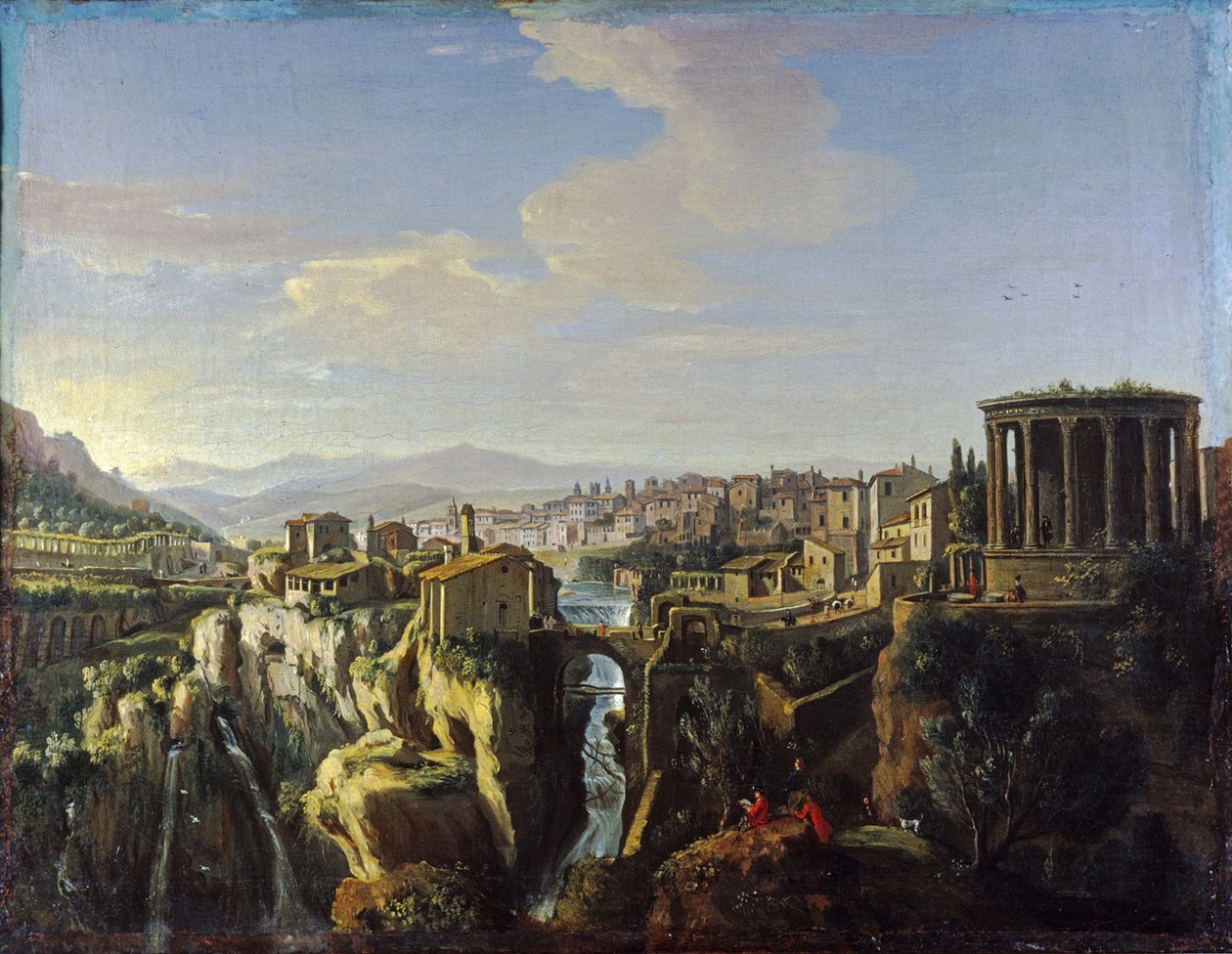 Utsikt over Tivoli, 1700 av Wittel