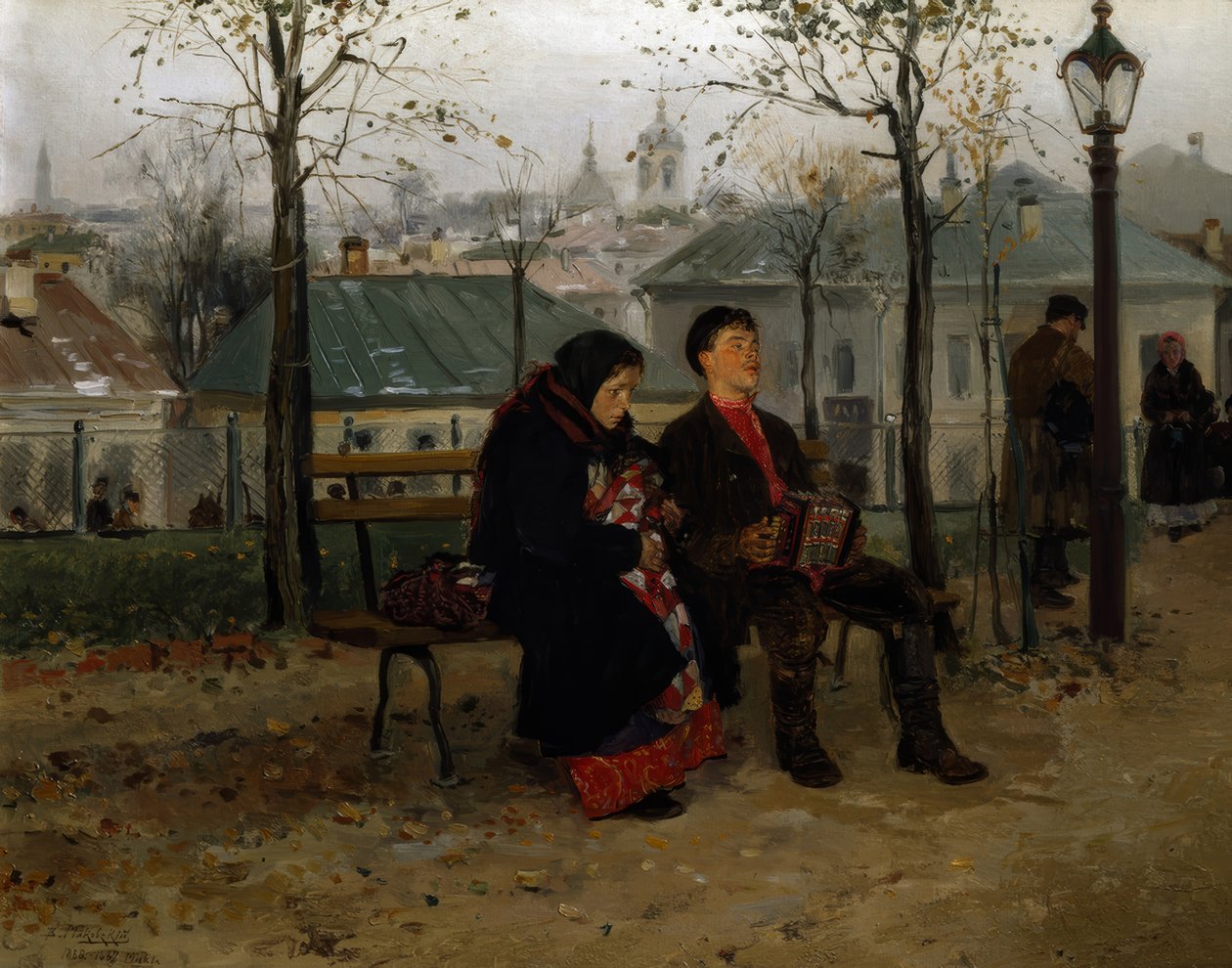 På boulevarden av Wladimir Jegorowitsch Makowski