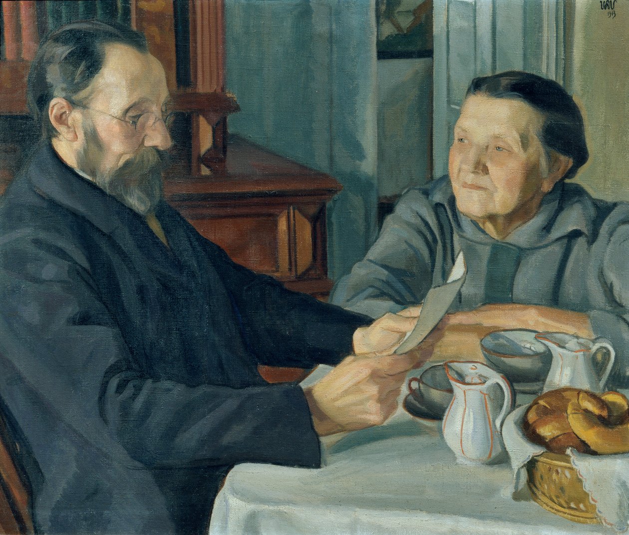 kunstnerens foreldre av Wojciech Stanislaw Weiss