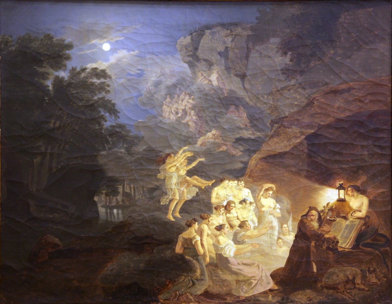 Saint Anthony fristelse av Wolfgang Adam Töpffer