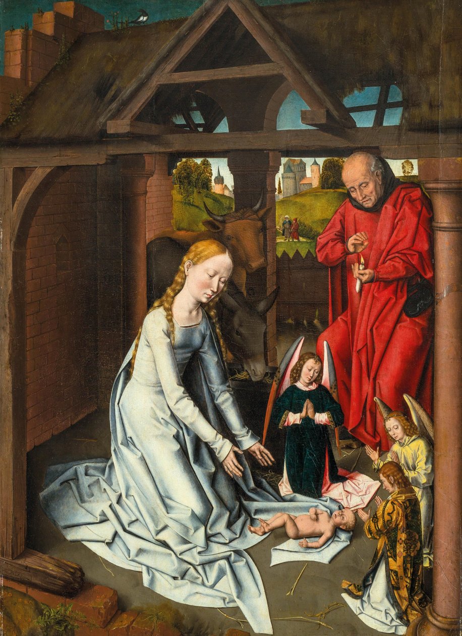 Kristi fødsel av Workshop of Hans Memling