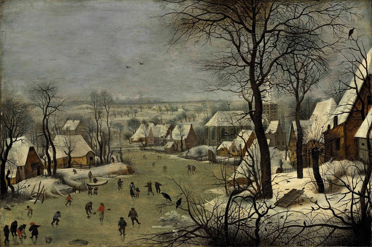 The Birdtrap av Workshop of Pieter Brueghel the Younger