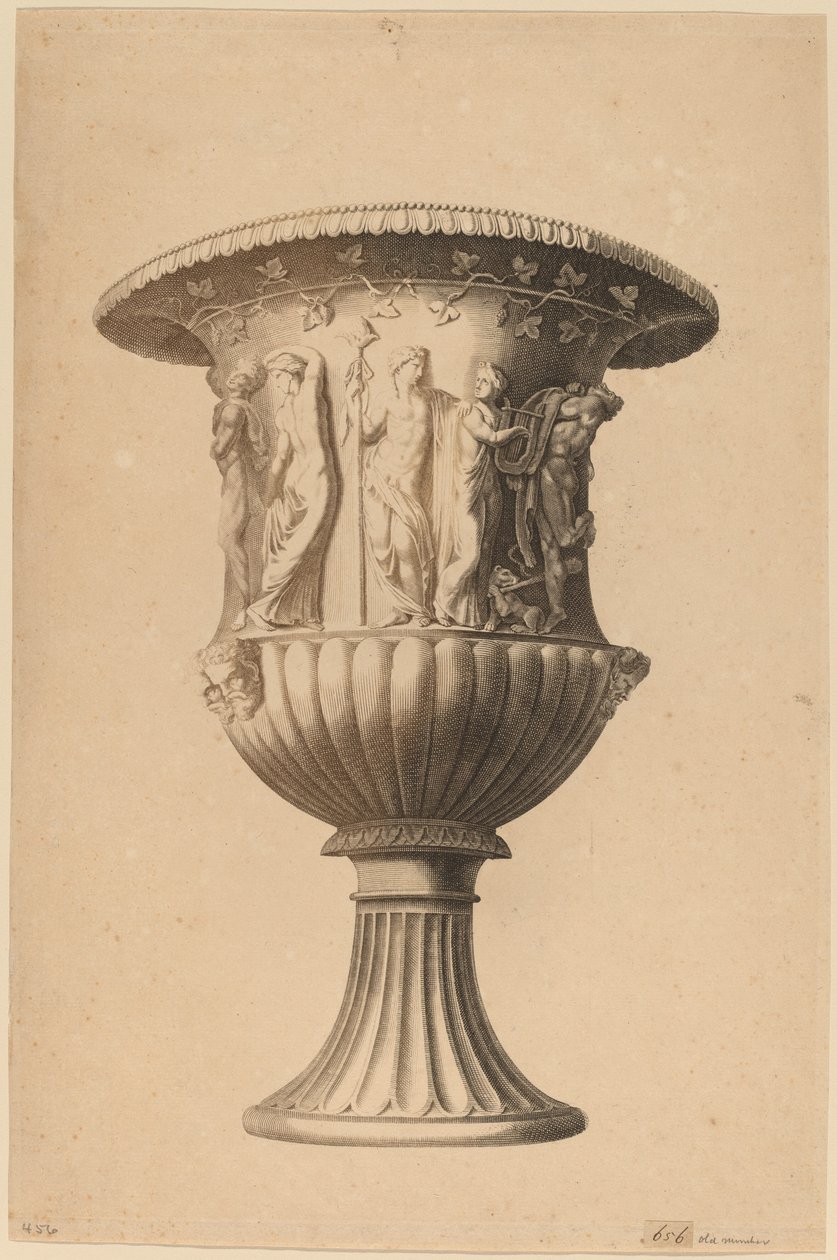 Stor vase av Workshop of Johann Teyler