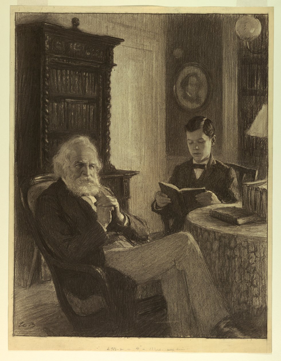Longfellow i sitt studium av Worth Brehm