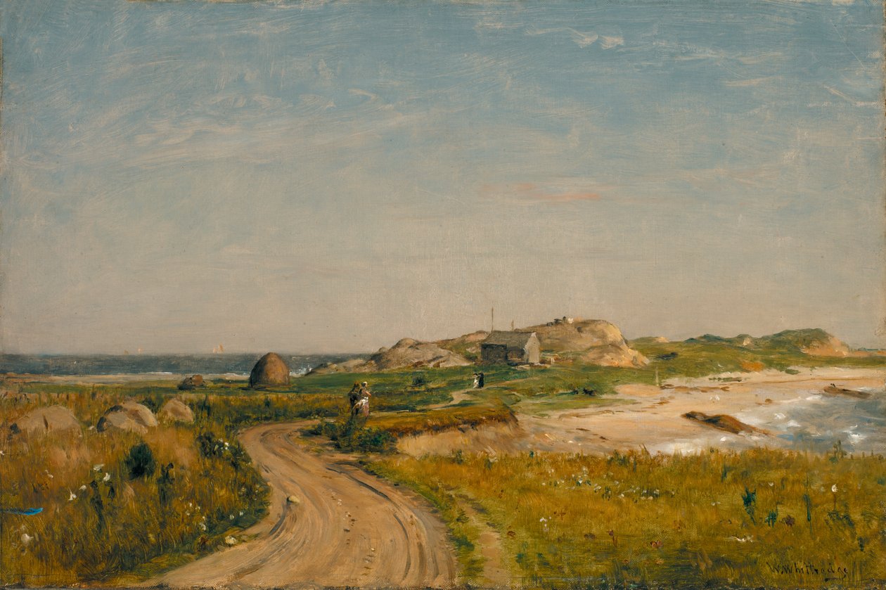 Seconnet Point, Rhode Island, ca. 1880. av Worthington Whittredge