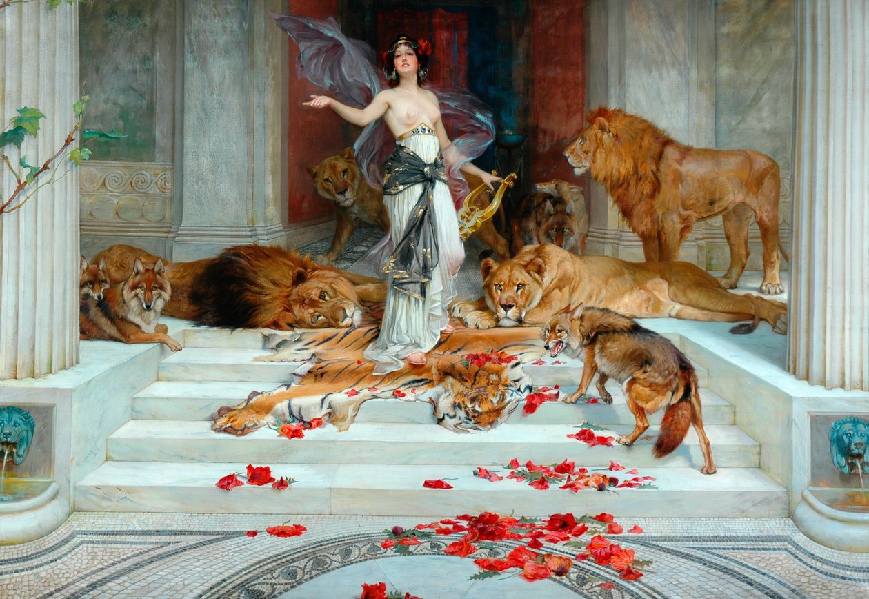 Circe, ca. 1889 av Wright Barker