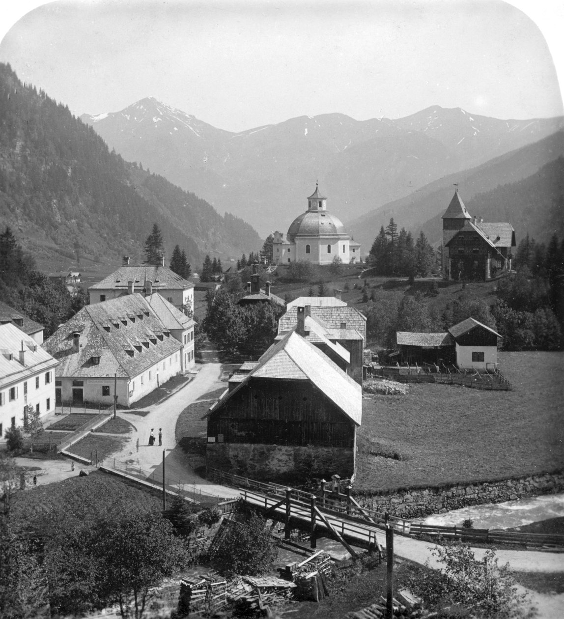 Böckstein, Salzburg, Østerrike, ca 1900-tallet. av Wurthle and Sons
