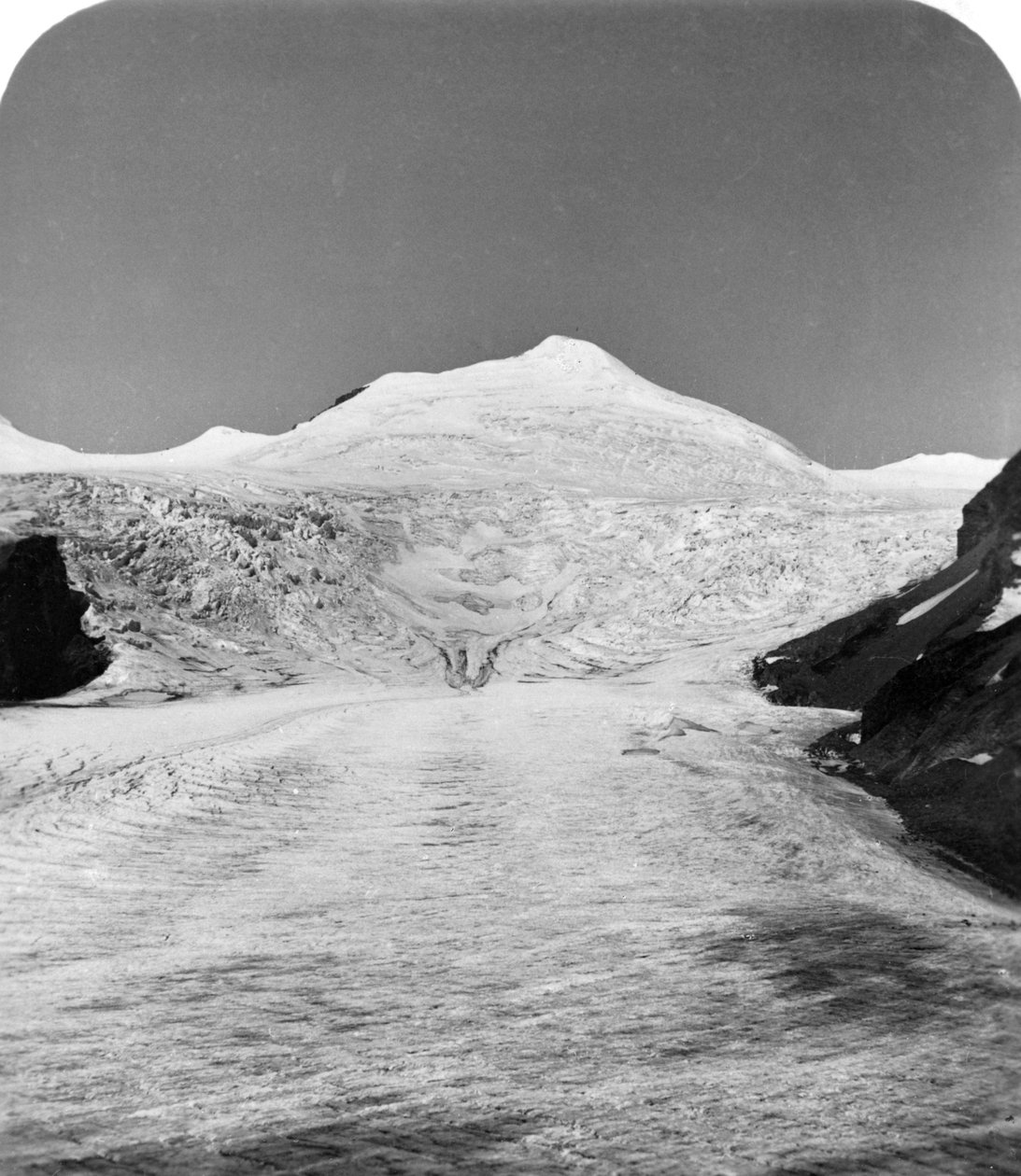 Grossglockner, Hohe Tauern, Østerrike, ca 1900-tallet. av Wurthle and Sons