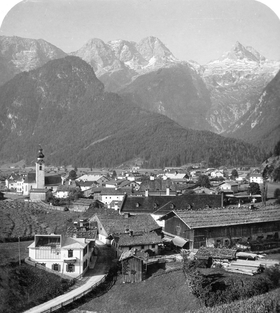 Lofer, Salzburg, Østerrike, ca 1900-tallet. av Wurthle and Sons