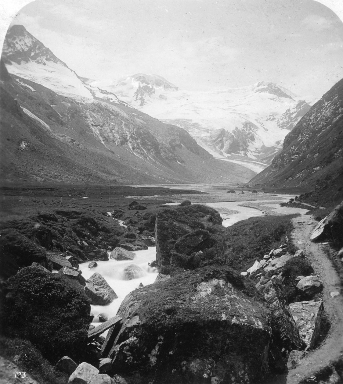 Moserboden, Salzburg, Østerrike, ca 1900-tallet. av Wurthle and Sons