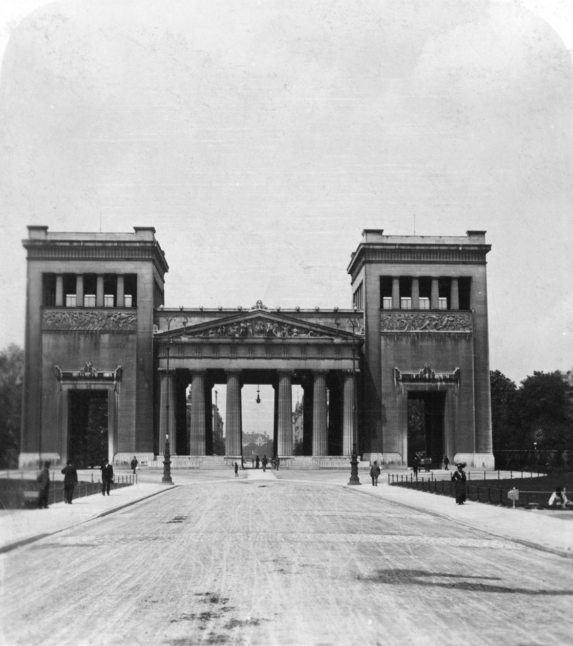 Propylaen, München, Tyskland, ca 1900 av Wurthle and Sons