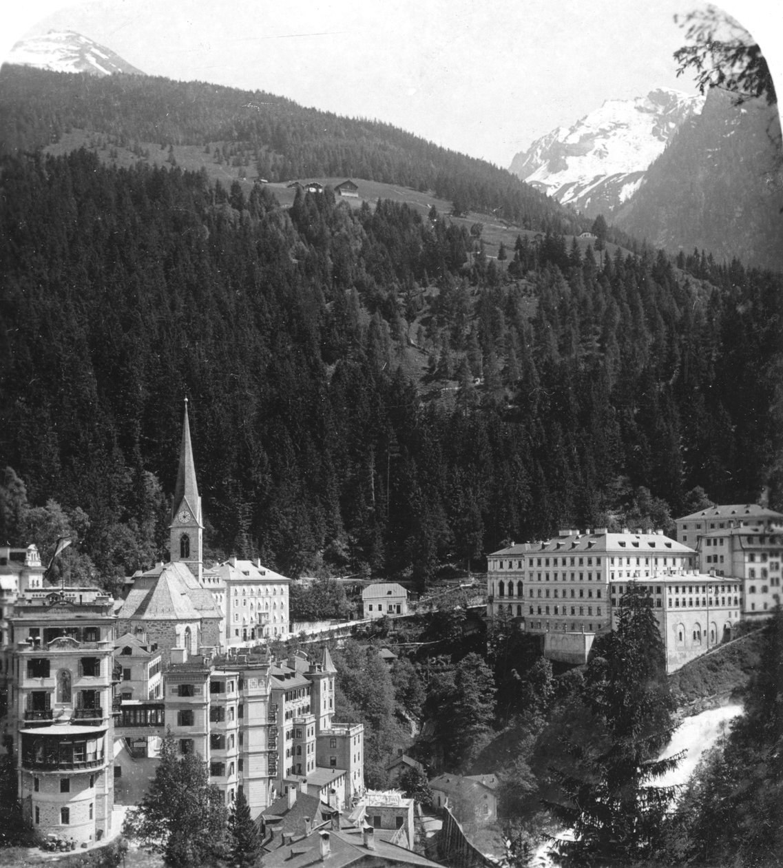 Schwarzenberg, Badgastein, Østerrike, ca 1900-tallet. av Wurthle and Sons