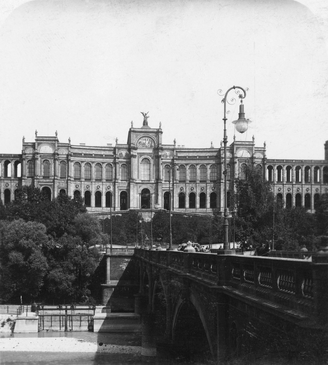 Maximilianeum, München, Tyskland, ca 1900. av Wurthle and Sons