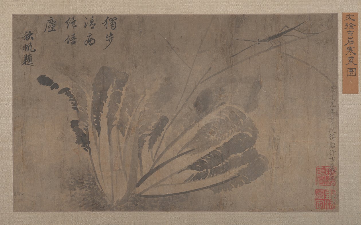 Kål og insekter. av Xu Daoguang