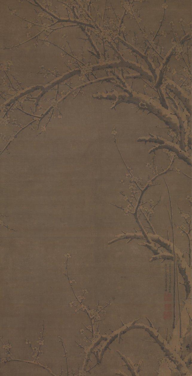 The Pure Whiteness of Winter, datert 1441. av Xu Jing