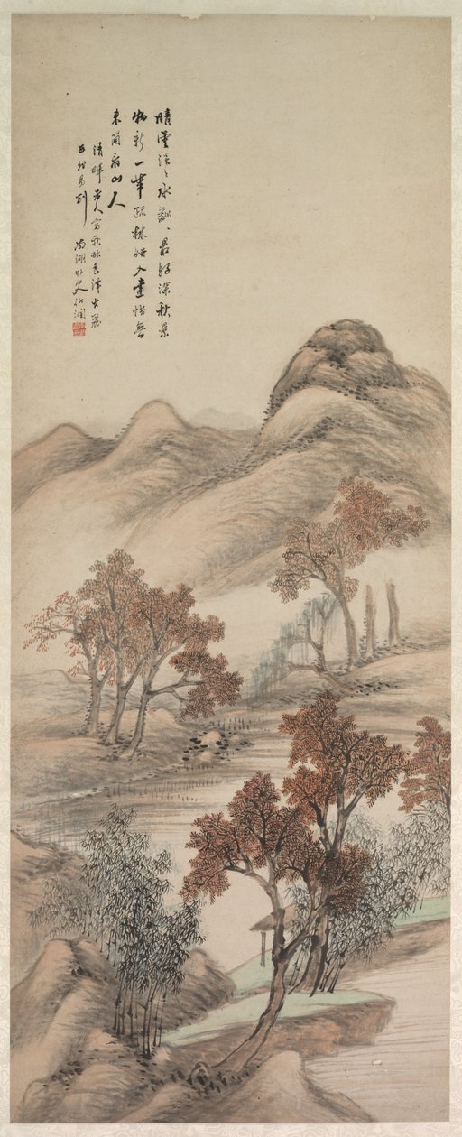 Høstlandskap, 1644-1911. av Yang Borun