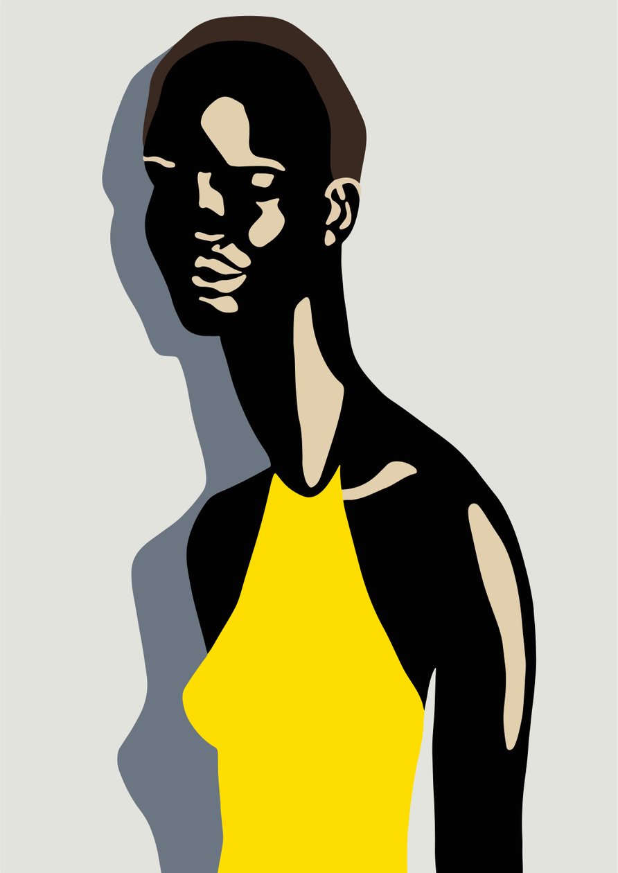 Modell, 2017, (digital) av Yi Xiao Chen