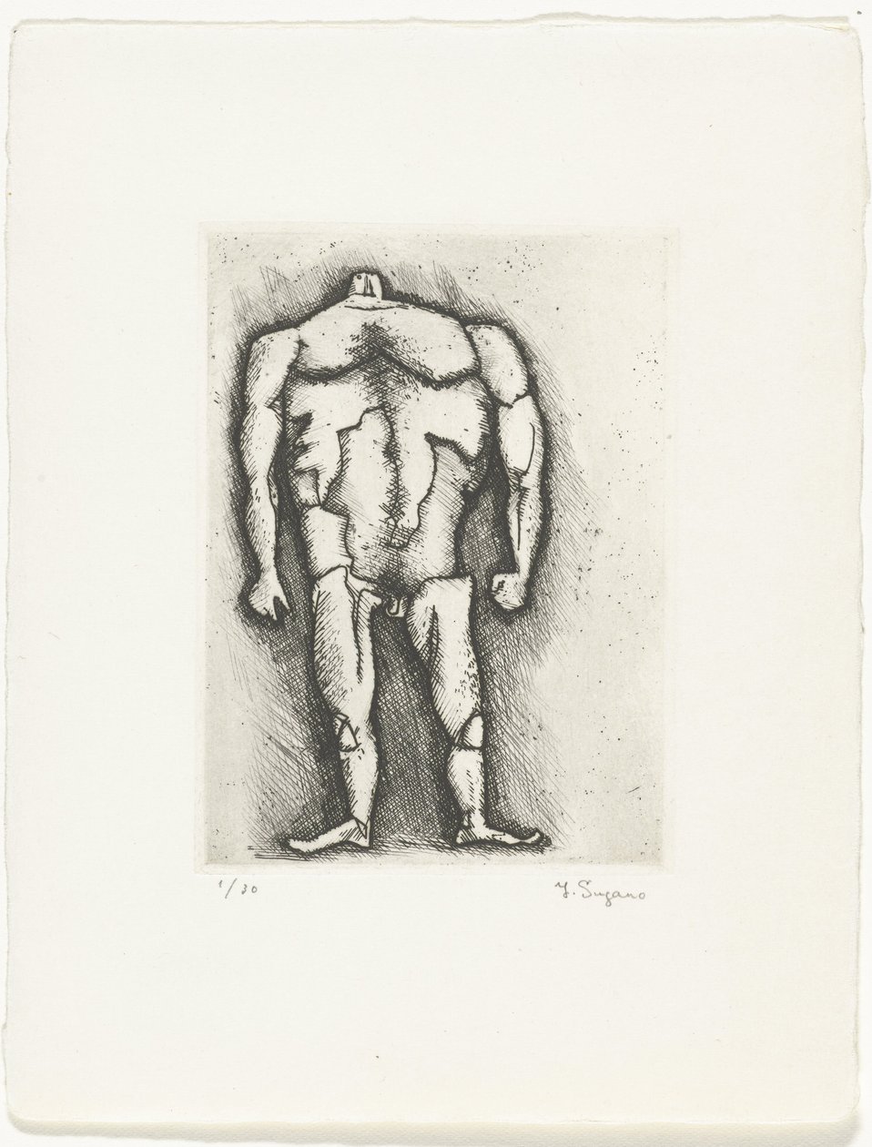 Sterk mann av Yo Sugano (signed by artist)