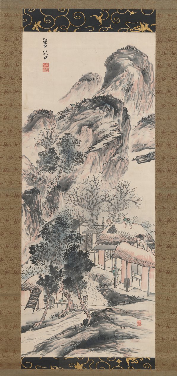 Vårrengjøring, 1800-tallet. av Yokoi Kinkoku