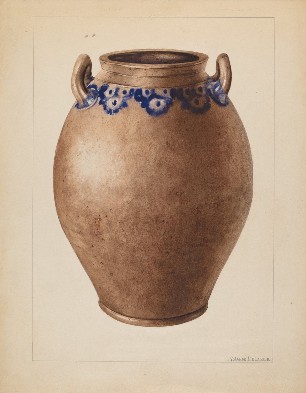 Crock, c. 1937. av Yolande Delasser