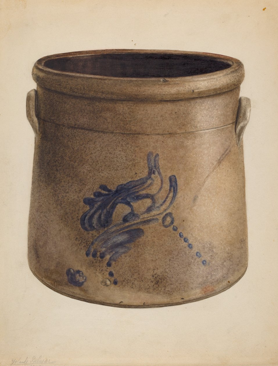 Crock, c. 1939. av Yolande Delasser