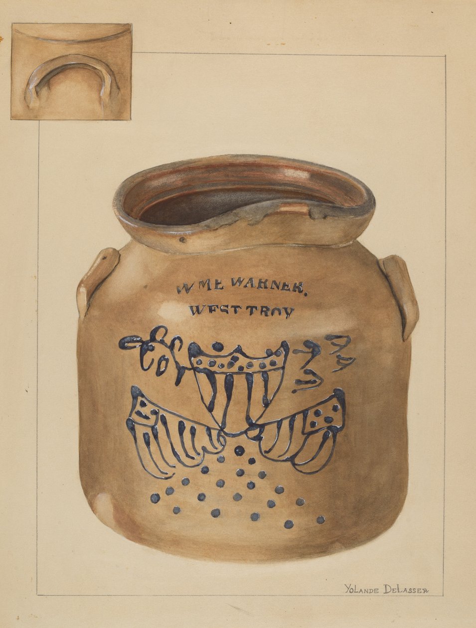 Jar, c. 1936. av Yolande Delasser
