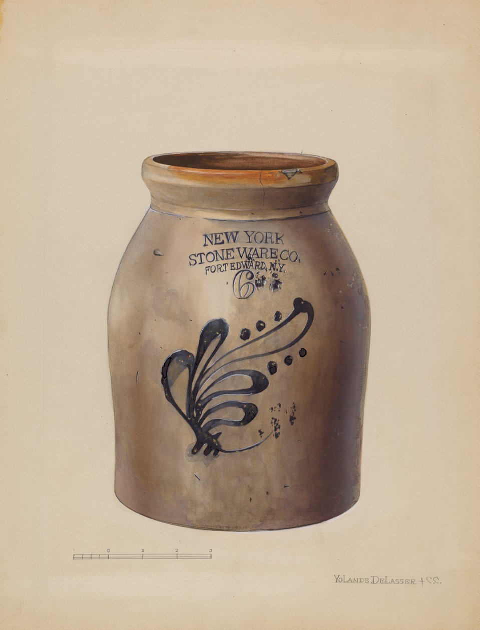 Jar, c. 1936. av Yolande Delasser