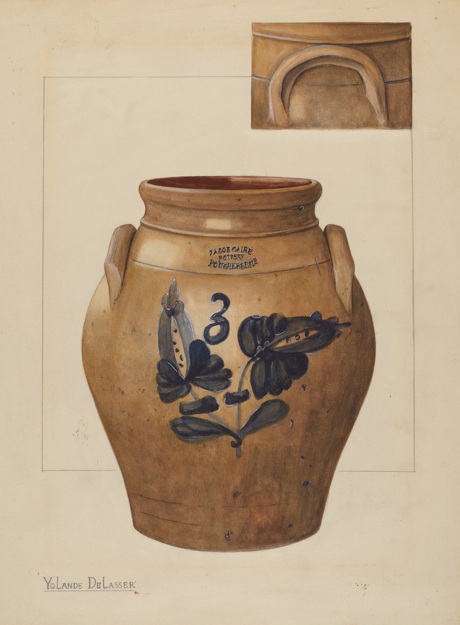 Jar, c. 1936. av Yolande Delasser