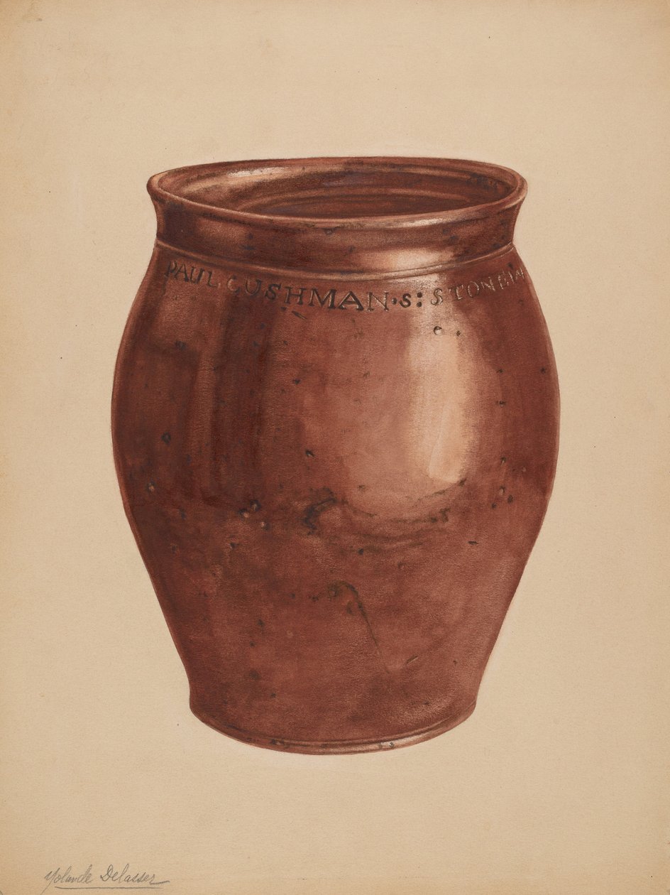 Jar, c. 1937. av Yolande Delasser