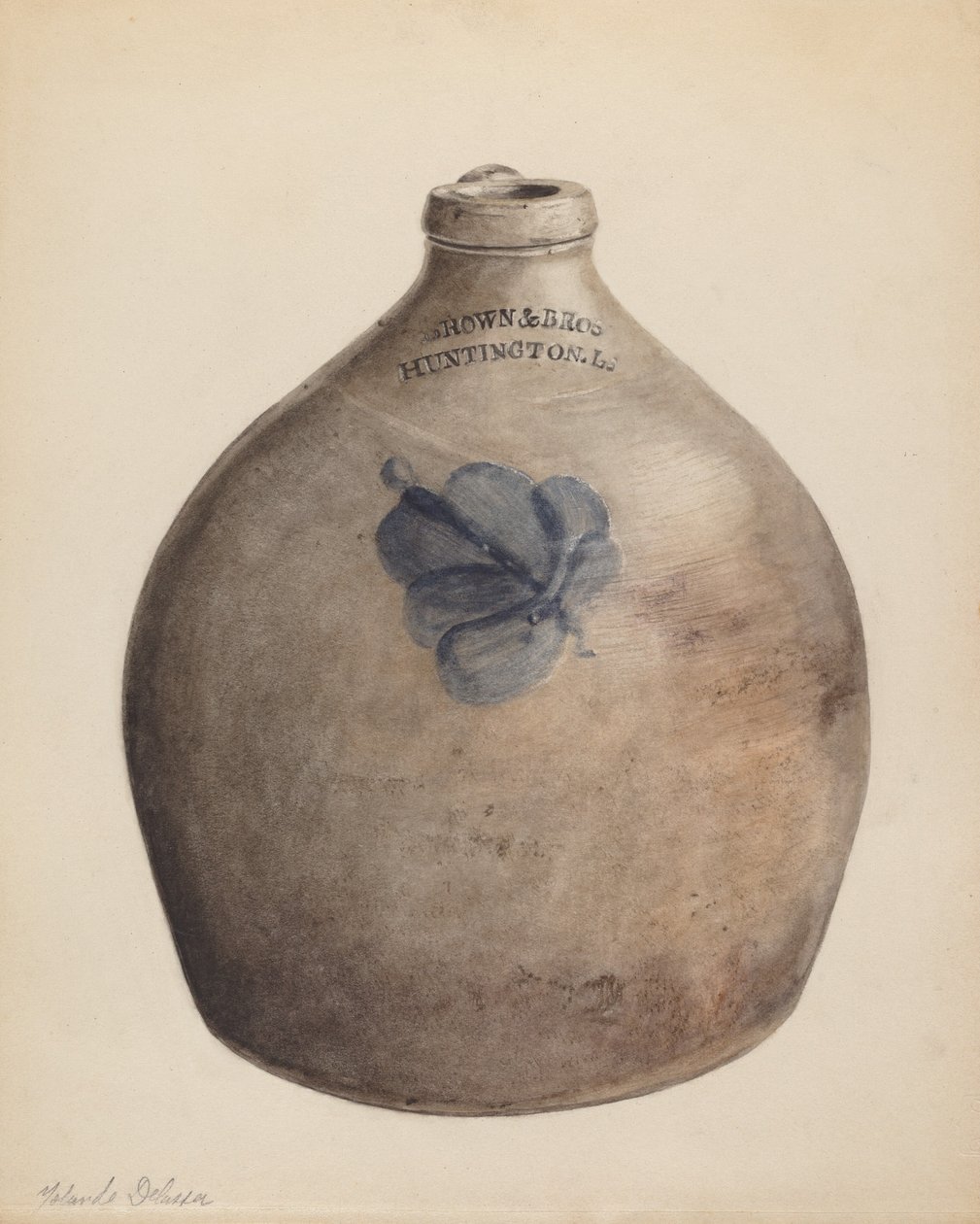 Kanne, c. 1937. av Yolande Delasser