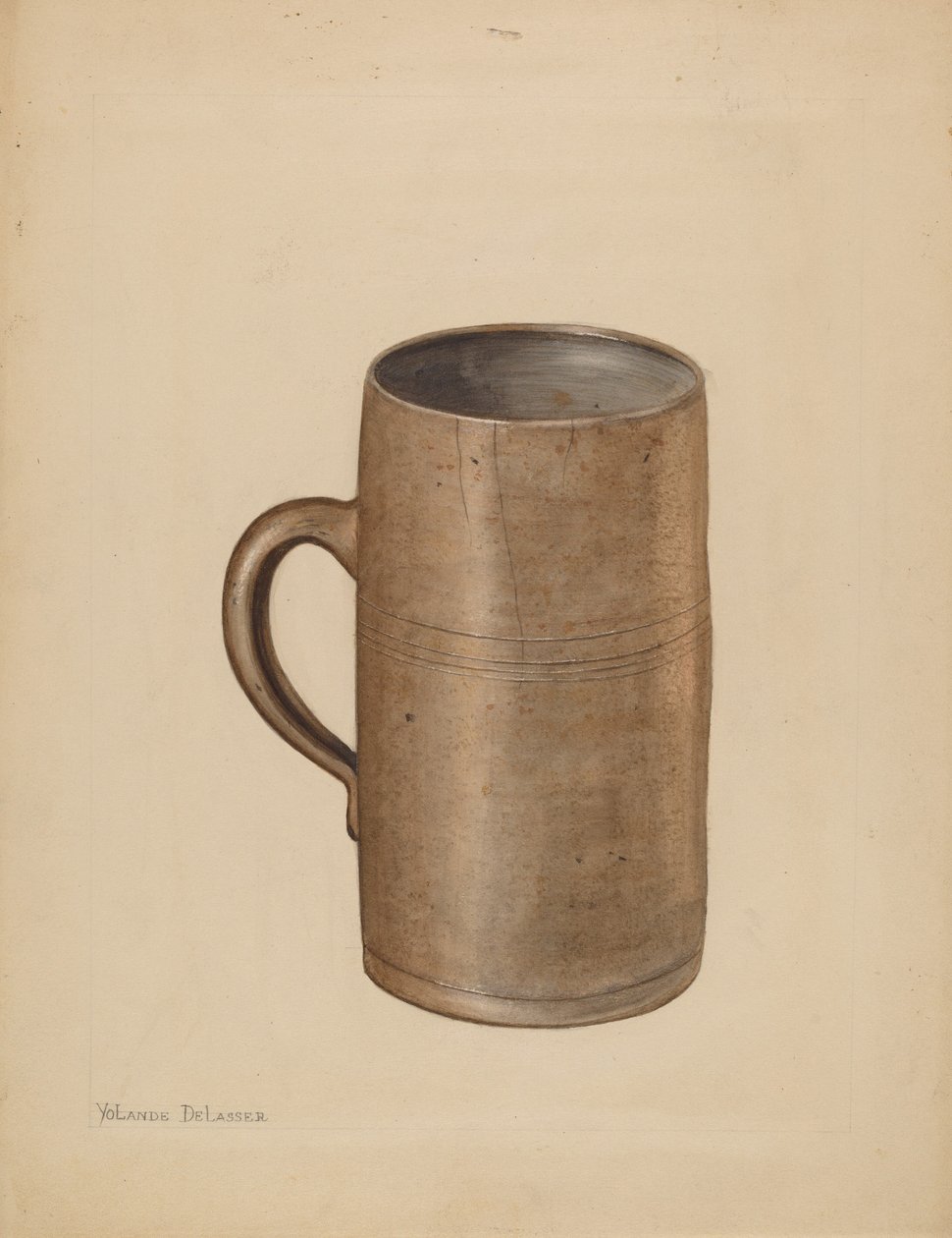 Krus, c. 1936. av Yolande Delasser
