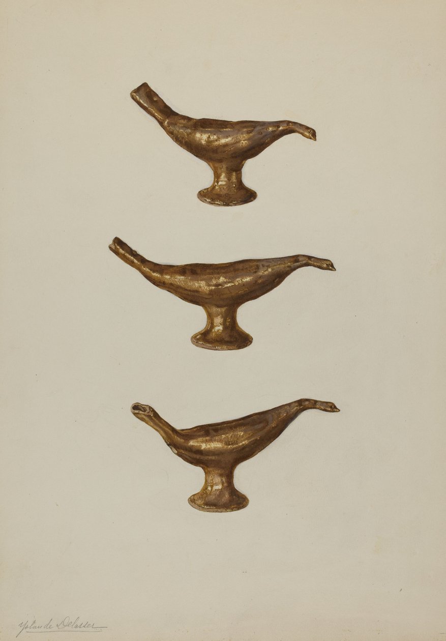 Pa. German Whistle, ca. 1939. av Yolande Delasser