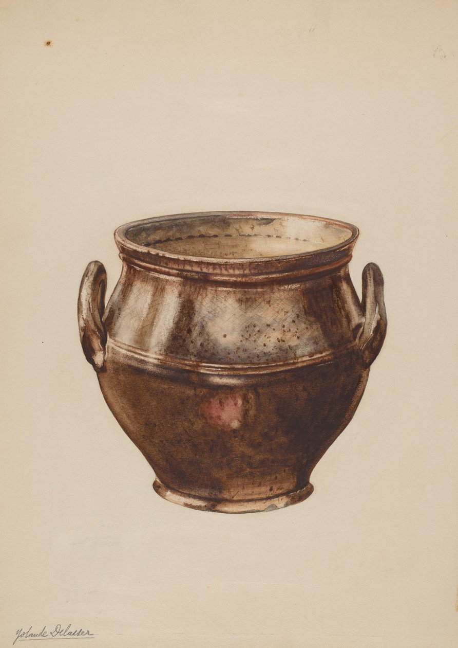 sukkerbolle, ca. 1937. av Yolande Delasser