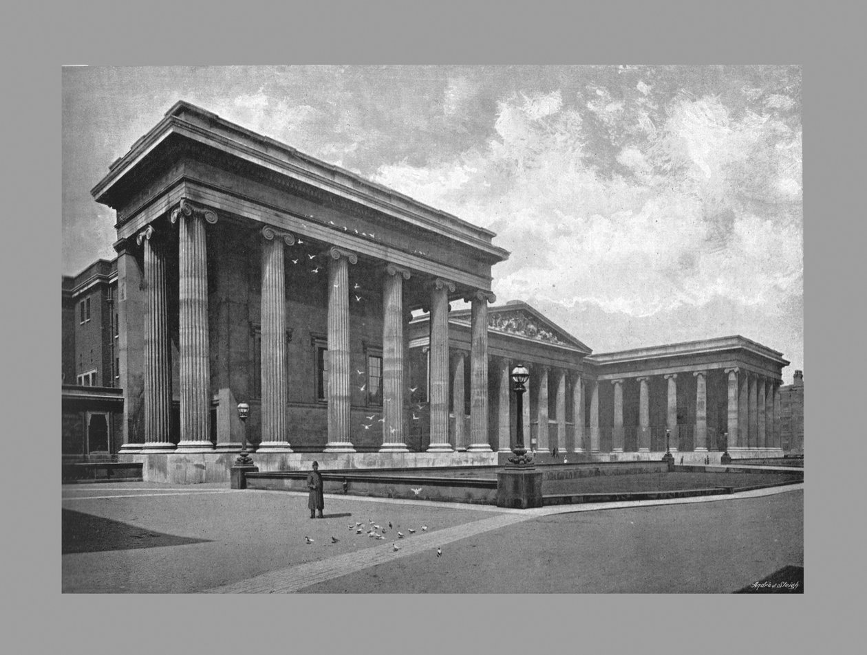 British Museum, London, ca 1900 av York and Son