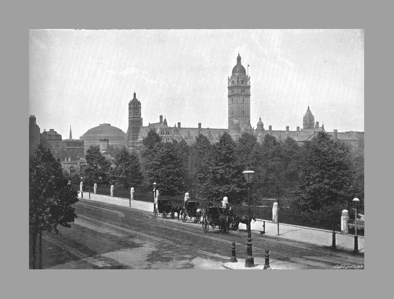 The Imperial Institute, London, ca 1900 av York and Son