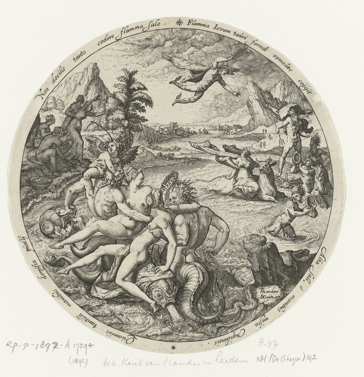 Ranet av Europa av Zacharias Dolendo (attributed to)