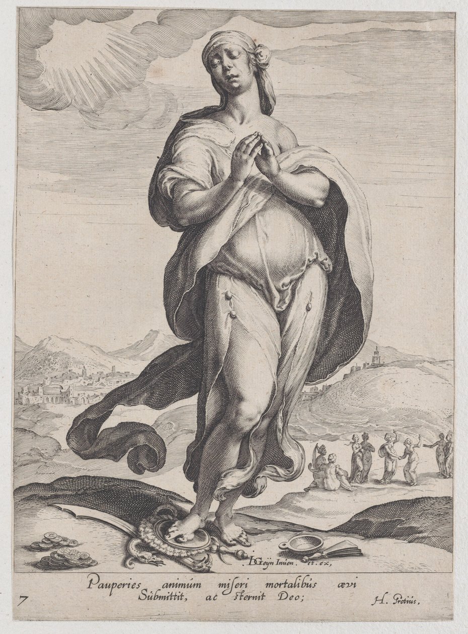 Tro, fra dyder og laster, 1596-97., 1596-97. av Zacharias Dolendo