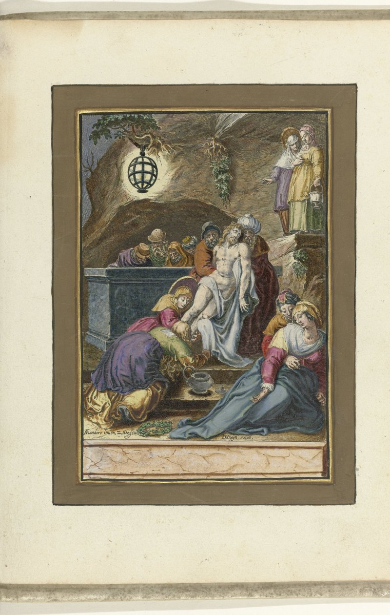 Gravlegging Passion of Christ (serietittel) av Zacharias Dolendo