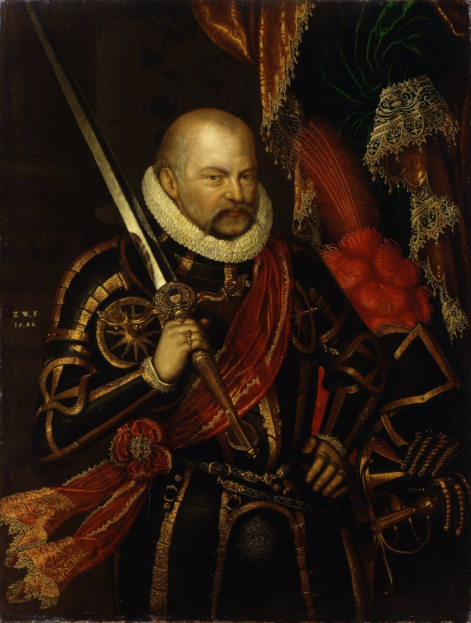 Kurfyrst August av Sachsen av Zacharias Wehme