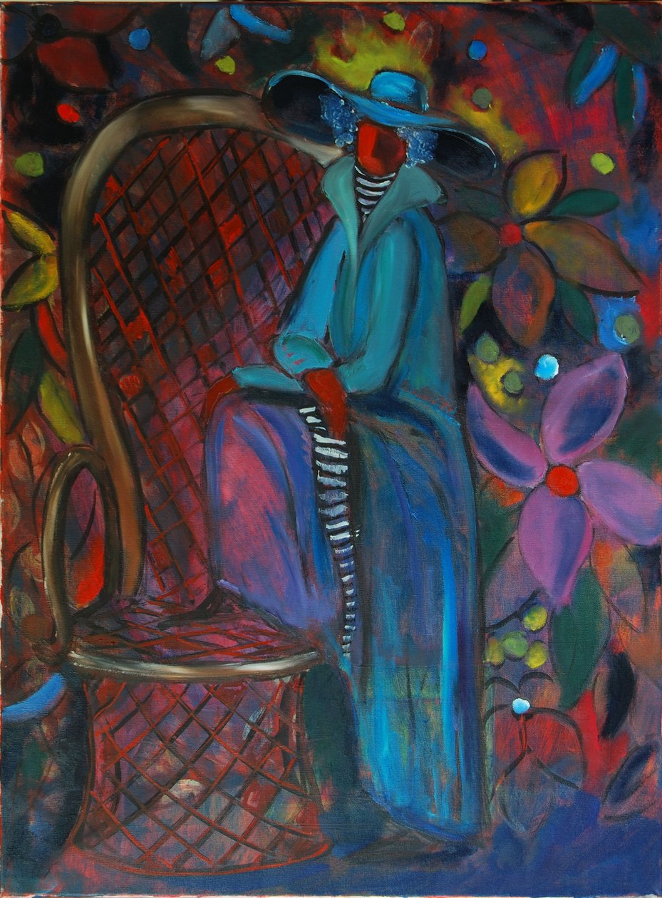 Lady in Blue, 2003 av Zanara Sabina Nedelcheva Williams