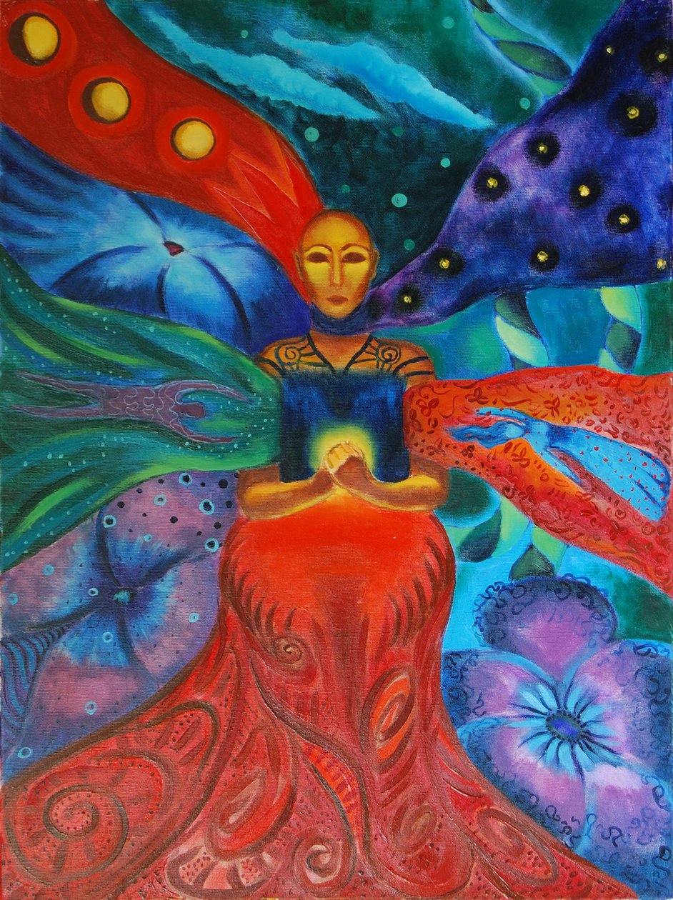 Wheel of Destiny, 2002 av Zanara Sabina Nedelcheva Williams