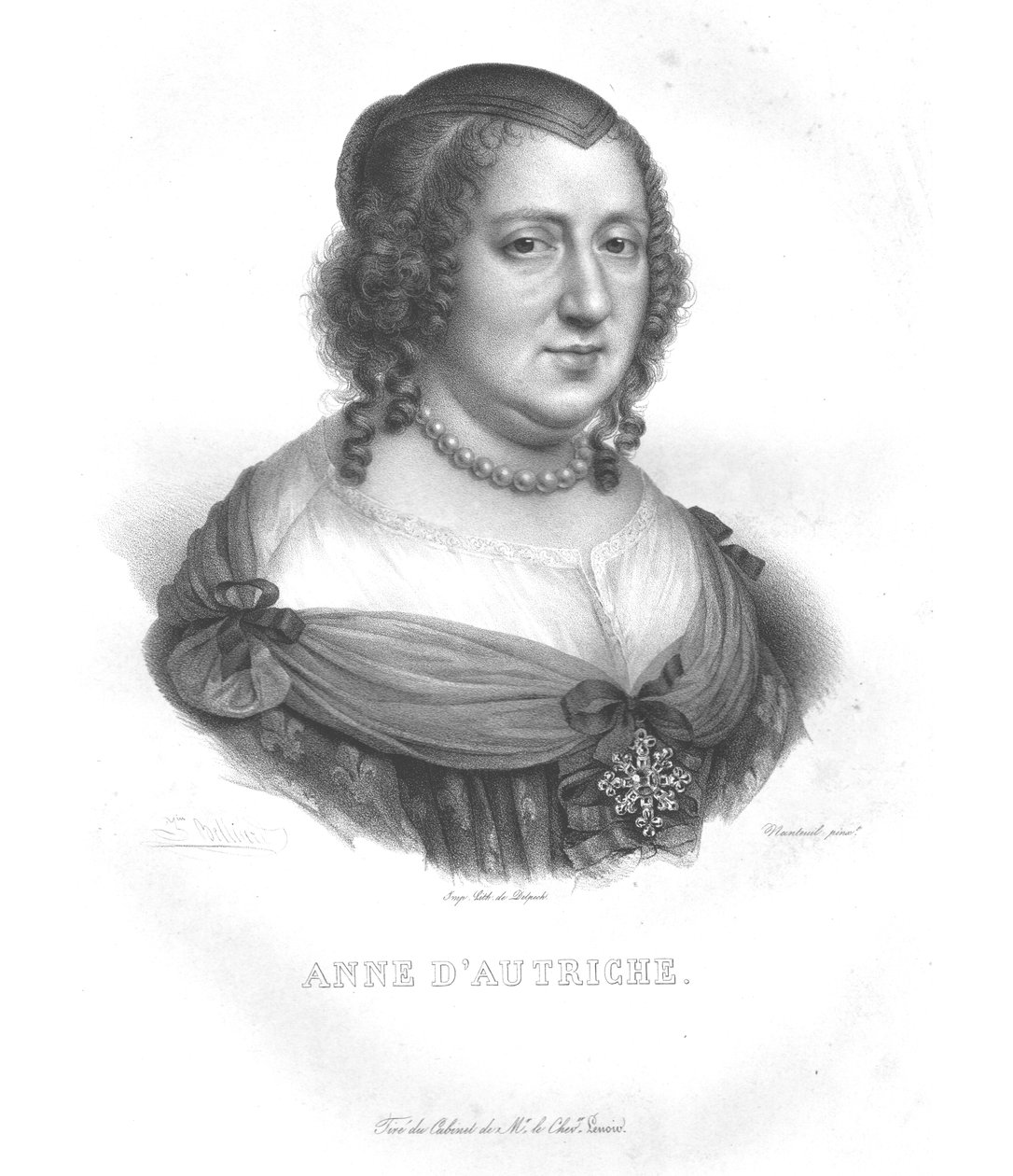 Anne av Østerrike, c1820-1840. av Zephirin Felix Jean Marius Belliard